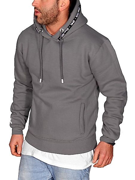 RMK Hoodie Herren Kapuzenpullover Langarmshirt Kapuze Basic Longsleeve Tasc günstig online kaufen