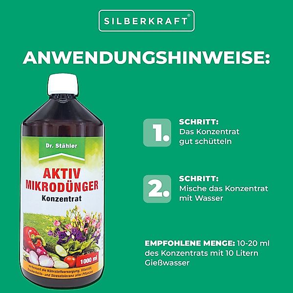 Silberkraft Pflanzenstärkungsmittel Aktiv Mikrodünger Konzentrat - günstig online kaufen