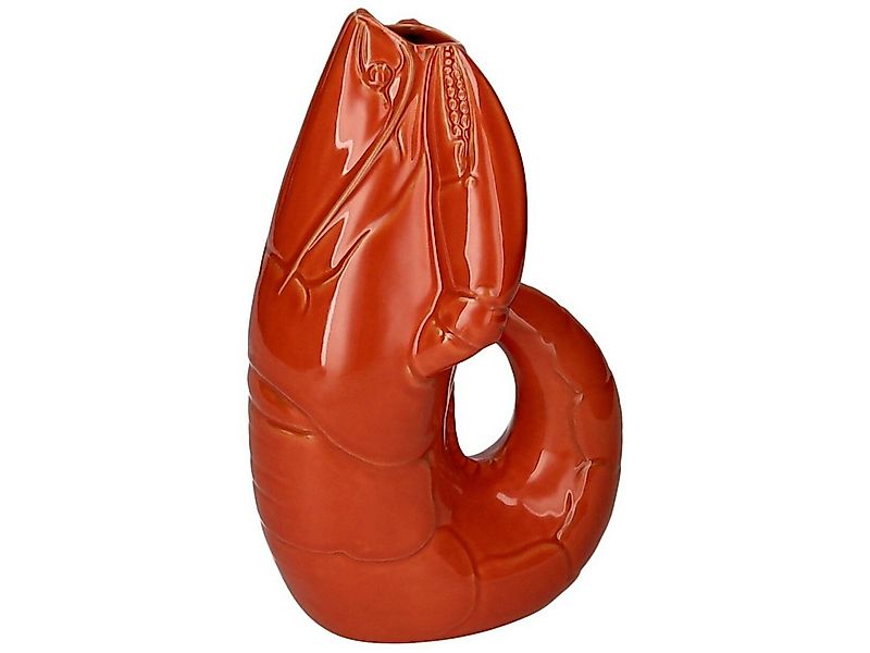 Giftcompany Dekovase Madame Crevette Hummer Vase L orangerot 32cm (Vasen) günstig online kaufen
