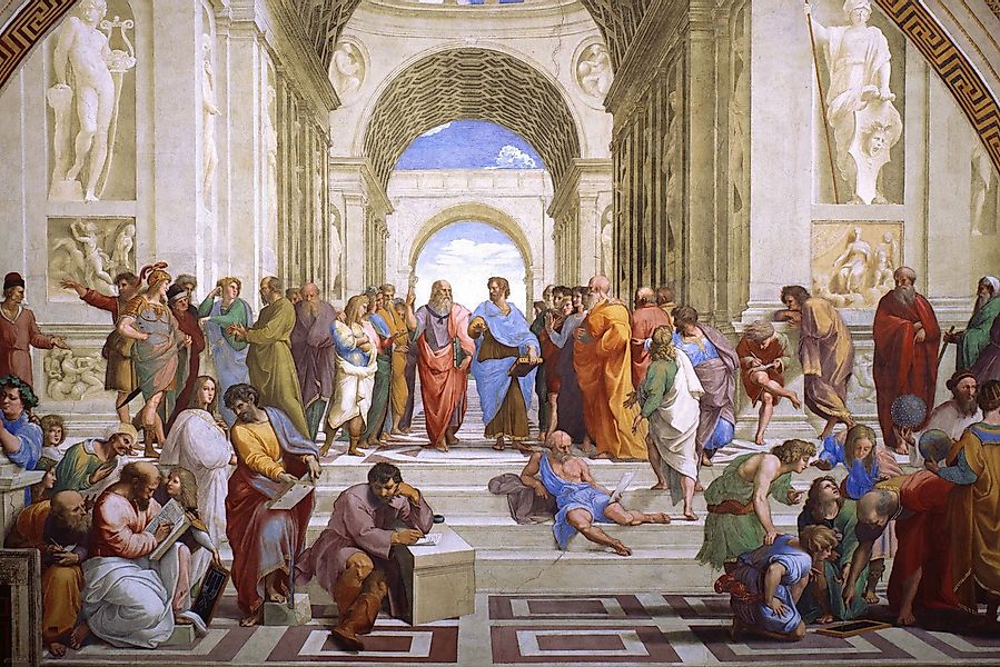 Kunstdruck Raffael - Kunstdruck - Die Schule von Athen günstig online kaufen