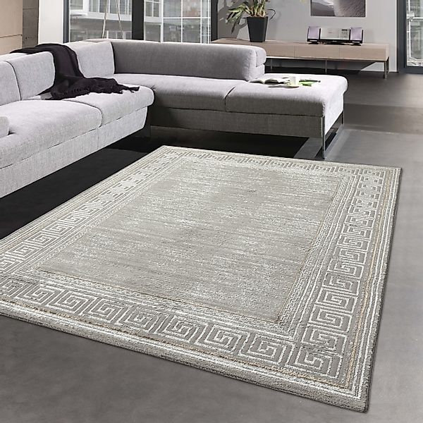 Carpetia Teppich Schlichter Orientteppich mit Verzierungen günstig online kaufen