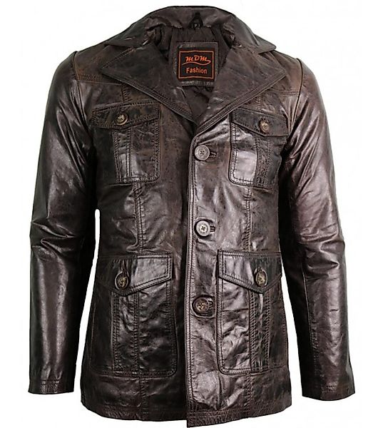MDM Lederblazer Herren Vintage Lederjacke im günstig online kaufen