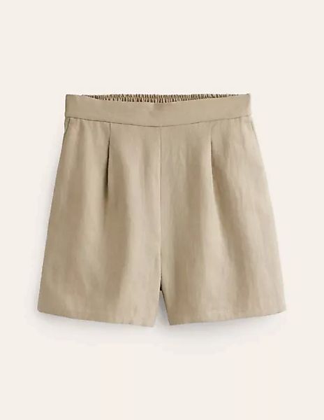 Hampstead Shorts aus Leinen Damen Boden, Neutral günstig online kaufen