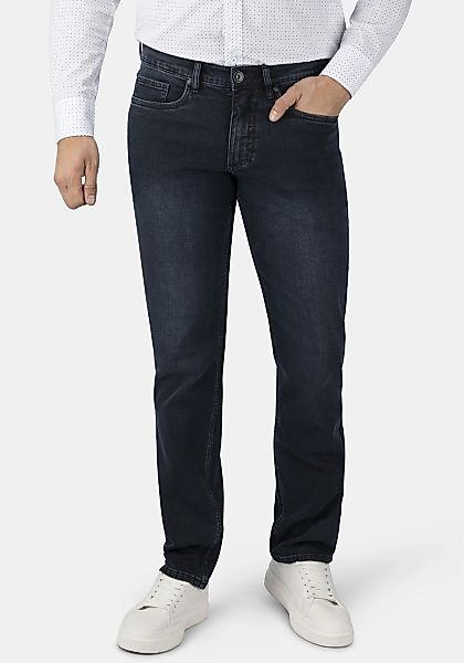 Stooker Men 5-Pocket-Hose "Frisco Denim Straight Fit Jeans" Straight Fit Ca günstig online kaufen