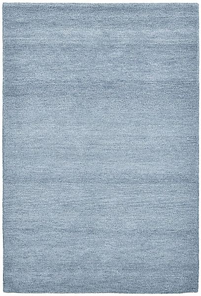 THEKO Wollteppich "Gabbeh Uni, Handgefertigt, Teppich, meliert, reine Wolle günstig online kaufen