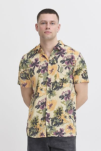 Blend Kurzarmshirt BHATLE Lässiges gemustertes Kurzarmhemd günstig online kaufen