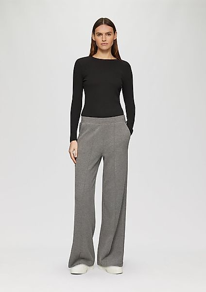 s.Oliver Chinos Hose Weiche Wide Leg-Hose günstig online kaufen