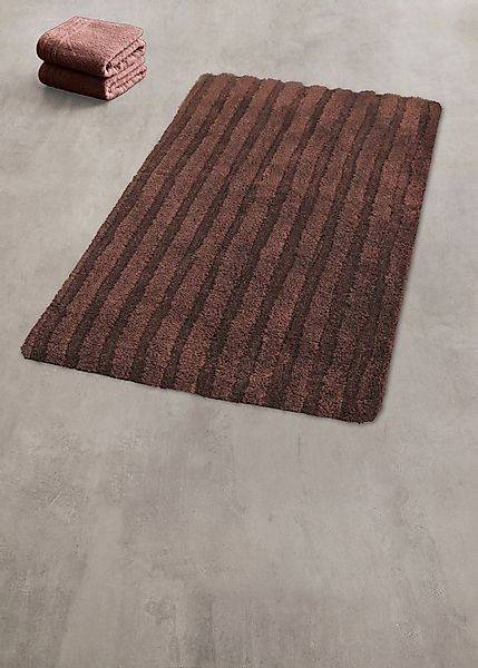 Kleine Wolke Badematte Cord, Höhe 25 günstig online kaufen