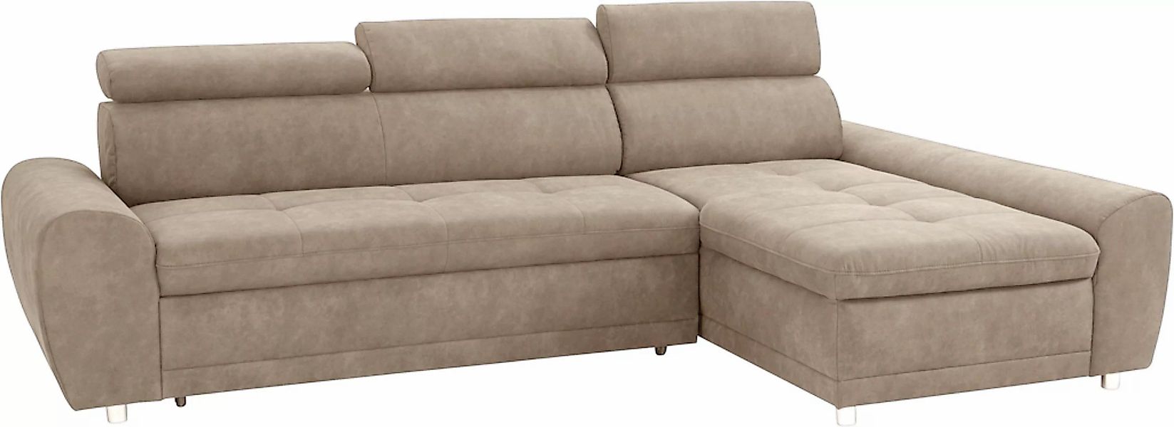 sit&more Ecksofa »Riva L-Form«, inklusive Kopteilverstellung, wahlweise mit günstig online kaufen