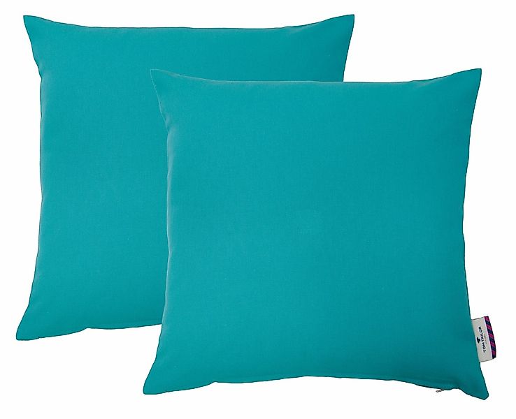 TOM TAILOR HOME Dekokissen "Dove" unifarben, Kissenhüllen ohne Füllung, 2er günstig online kaufen