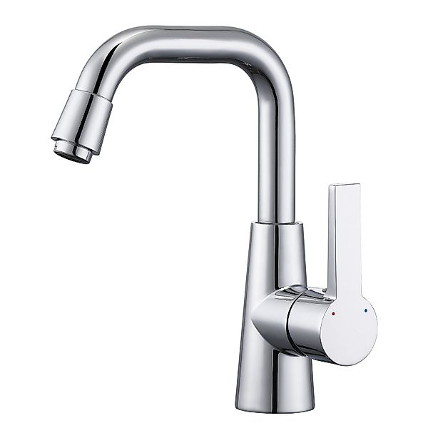 WOOHSE Waschtischarmatur Bad Armatur 360° Drehbar, günstig online kaufen