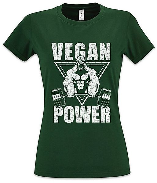 Urban Backwoods Print-Shirt Vegan Power Damen T-Shirt Veganer Speziesismus günstig online kaufen