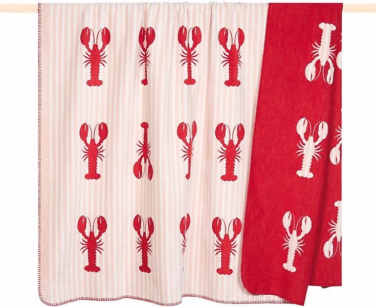 PAD Wohndecke "LOBBY" Made in Europe, Wendefunktion, gestreift, Motiv Humme günstig online kaufen