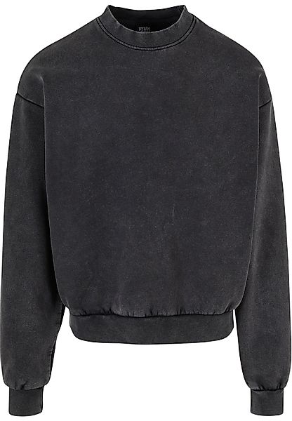 URBAN CLASSICS Rundhalspullover "Urban Classics Herren Acid Washed Crew", ( günstig online kaufen