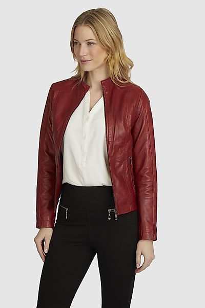 bugatti Lederjacke BULady-114 (1-St) aus weichem günstig online kaufen