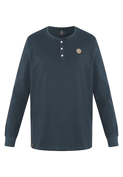 NAVIGATOR Langarmshirt im Henley-Look günstig online kaufen