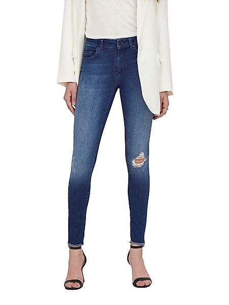ONLY Skinny-fit-Jeans ONLBLUSH MID ANK RAW REA2077 NOOS günstig online kaufen