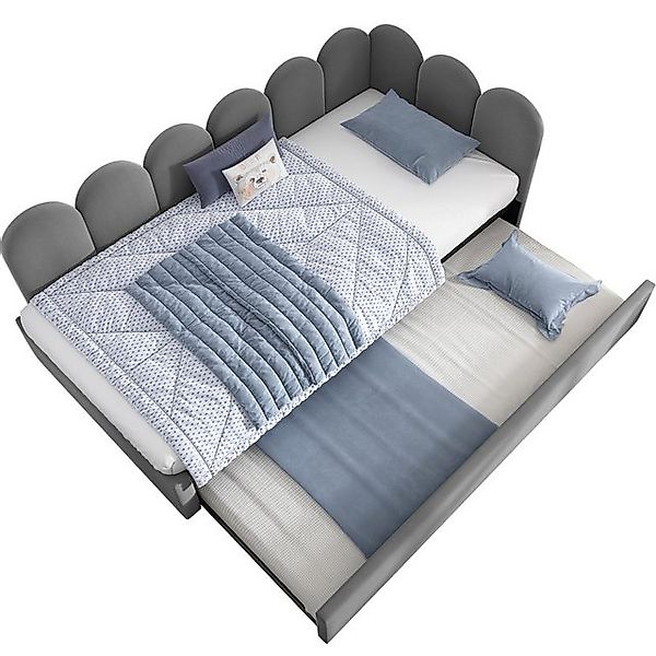 OKWISH Polsterbett Kinderbett mit Lattenrost (Tagesbett, Schlafsofa, Daybet günstig online kaufen