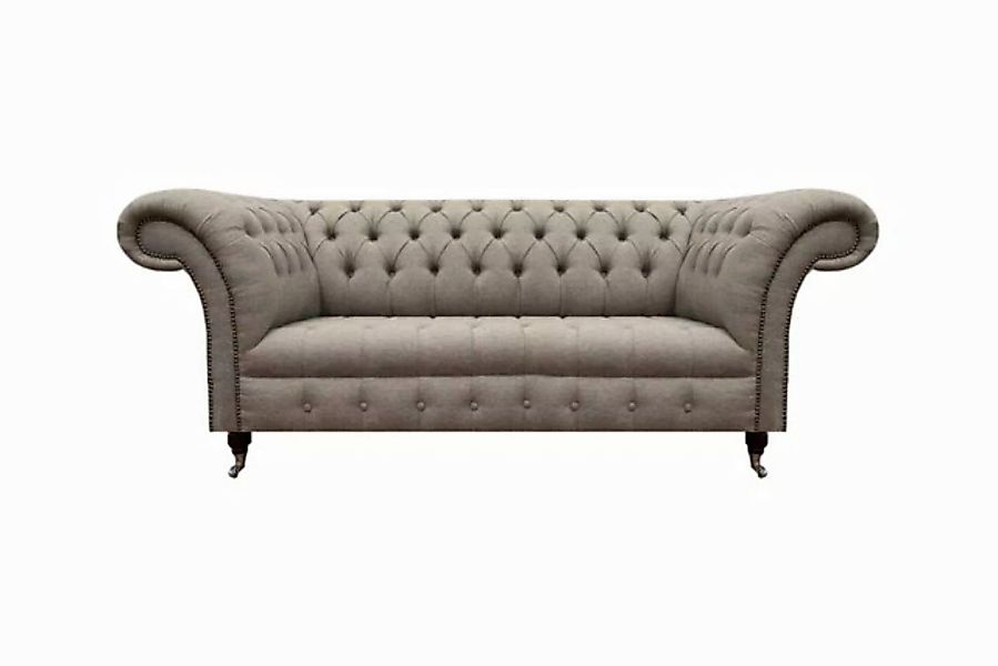 JVmoebel Chesterfield-Sofa Polstermöbel Wohnzimmer Dreisitzer Sofa Couch Te günstig online kaufen