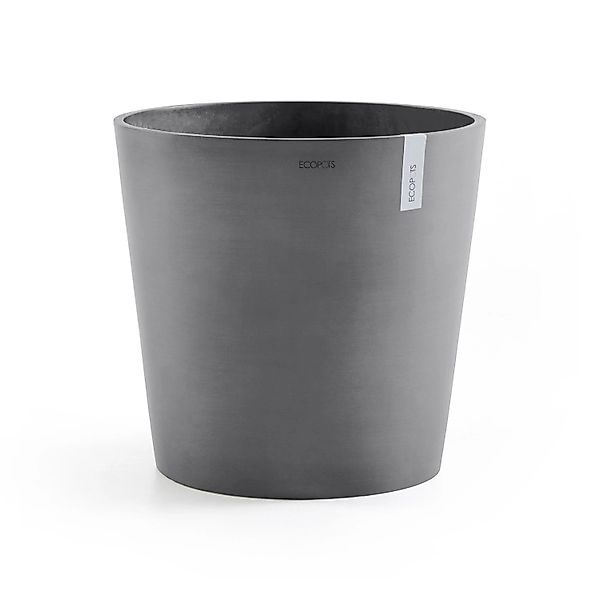 ECOPOTS Blumentopf AMSTERDAM Grey, BxTxH: 50x50x43,8 cm, mit Wasserreservoi günstig online kaufen