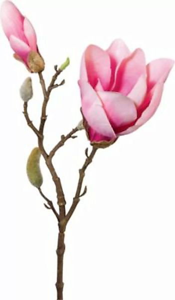 Kunstpflanze Magnolie dunkelrosa günstig online kaufen