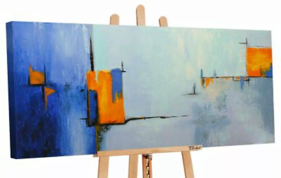 YS-Art™ "Gemälde Acryl ""Inspiration"" handgemalt auf Leinwand 115x50 cm" b günstig online kaufen