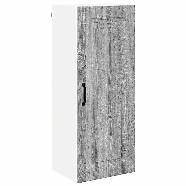 vidaXL Küchenwandschrank Graues Sonoma 40 x 31 x 100 cm Holzwerkstoff 88477 günstig online kaufen