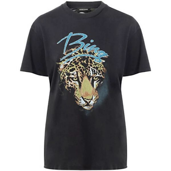 Anine Bing  T-Shirts & Poloshirts T-Shirt  Walker schwarz vintage günstig online kaufen