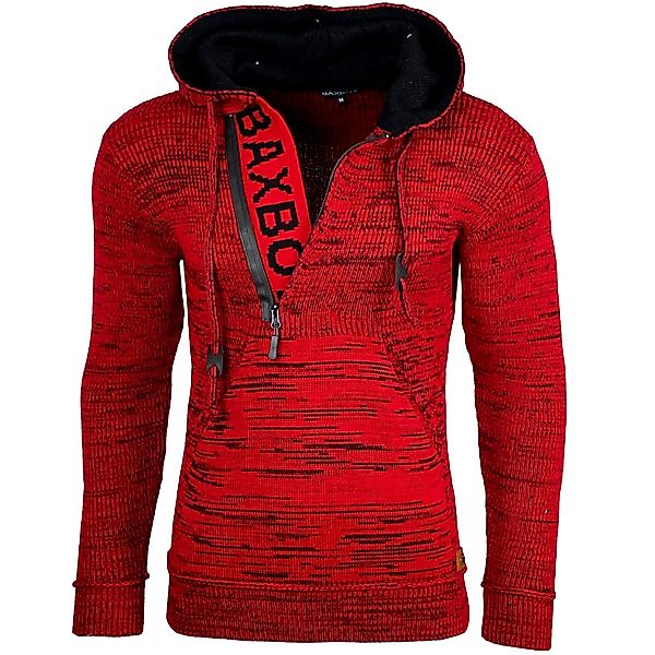 Baxboy Strickpullover Herren Winter Kapuzenpullover Kapuzenjacke günstig online kaufen