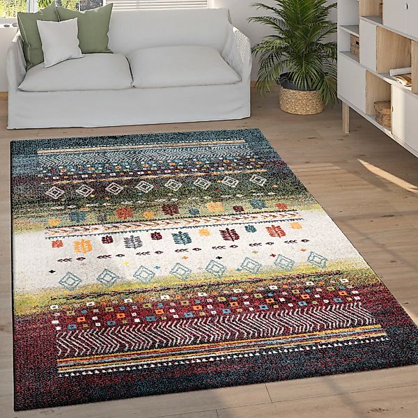 Paco Home Teppich "Nomaden 818" rechteckig 16 mm Höhe Kurzflor, Gabbeh Desi günstig online kaufen