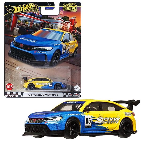 Hot Wheels Spielzeug-Rennwagen Honda Civic Type günstig online kaufen
