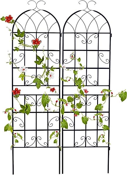 KOMFOTTEU Gartenzaun, (Set, 2-St), Rankgitter Metall günstig online kaufen