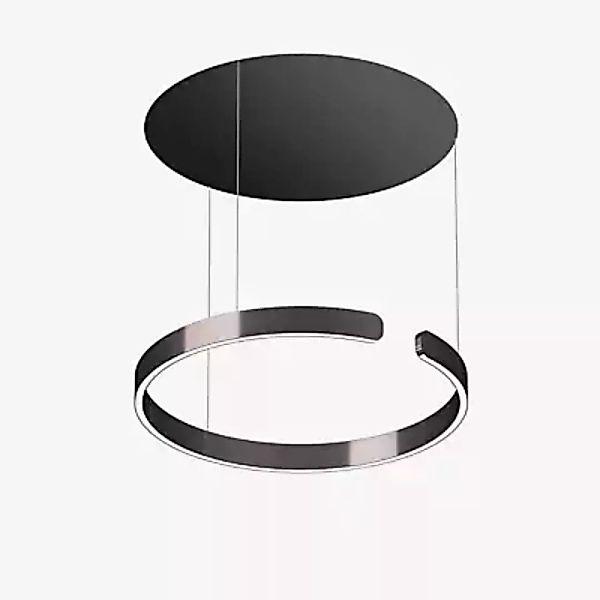 Occhio Mito Sospeso 60 Fix Up Table Pendelleuchte LED, Kopf phantom/Baldach günstig online kaufen