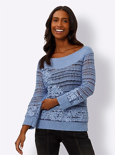 heine Strickpullover Ajourpullover günstig online kaufen