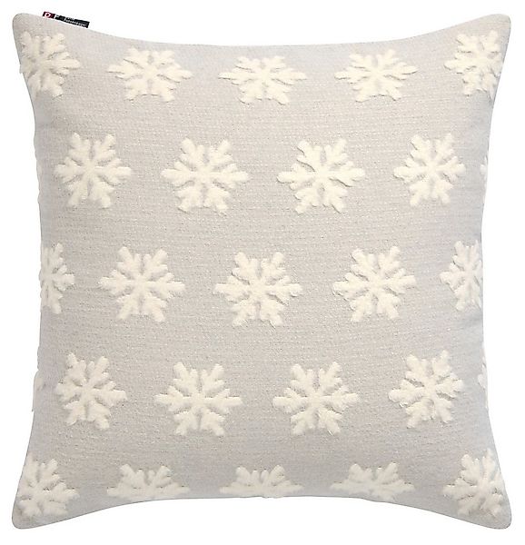 DAVID FUSSENEGGER Kissenhülle Carla 'Schneeflocke' 50 x 50 cm günstig online kaufen