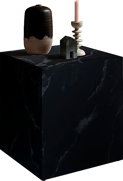 SalesFever Beistelltisch "Design-Tisch für jeden Raum" quadratisch 45x45 cm günstig online kaufen