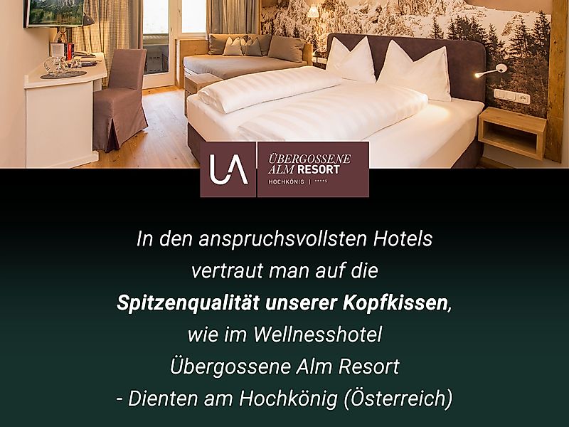 ZOLLNER Kopfkissen, Füllung: 100% Silikonisierte Polyesterhohlfaserbällchen günstig online kaufen