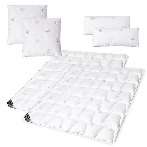 SEI Design Microfaserbettdecke Winter Bett-Set 6-Tlg. günstig online kaufen