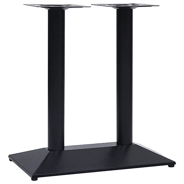vidaXL Tischbein Bistrotisch-Gestell Schwarz 70x40x72 cm günstig online kaufen