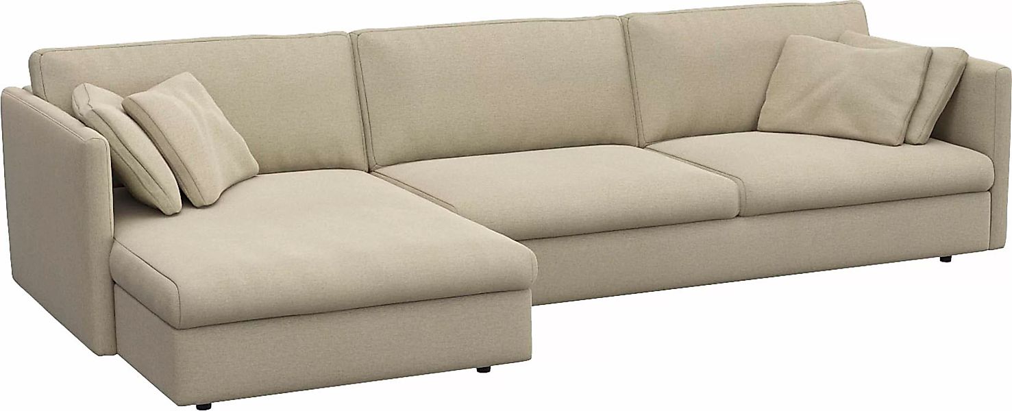 FLEXLUX Ecksofa »Lovane«, Weich & anschmiegsam, große Sitztiefe auf Kaltsch günstig online kaufen