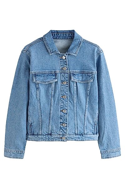 Next Jeansjacke Figurbetonte Jeansjacke für größere günstig online kaufen