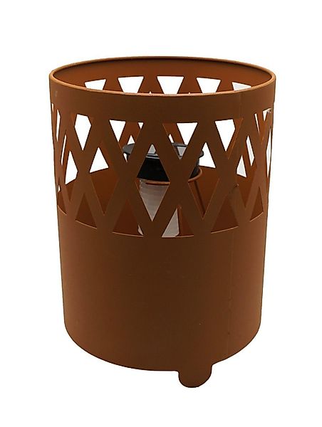 Spetebo LED Solarleuchte LED Solar Feuerkorb günstig online kaufen