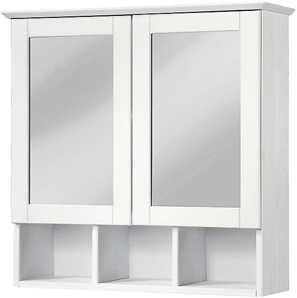 welltime Spiegelschrank Landhaus Sylt Breite 62,5 cm, aus Massivholz günstig online kaufen