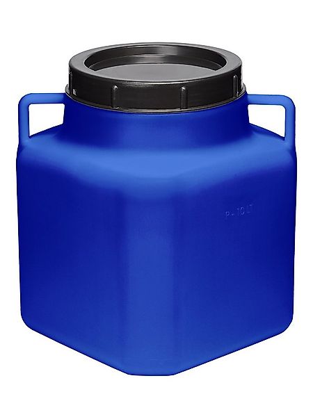 Garronda Regentonne 10L BPA-frei quadratisches Fass und Behälter mit Deckel günstig online kaufen