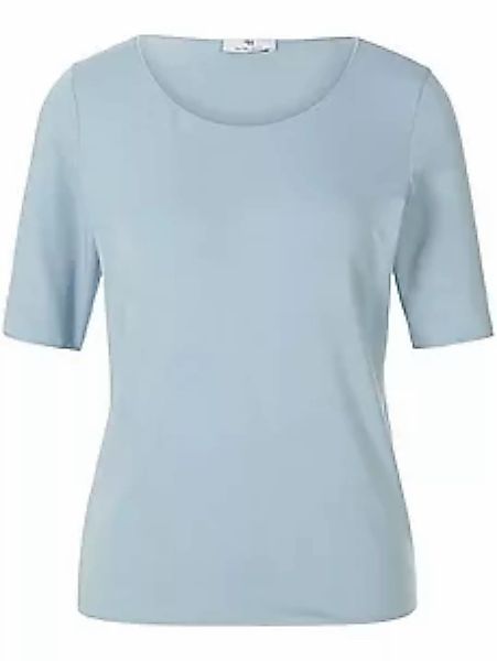 Rundhals-Shirt langem 1/2-Arm Peter Hahn blau günstig online kaufen