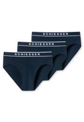 Schiesser Rioslip "95/5" 3er-Pack, mit sportlichem Webgummibund mit kontras günstig online kaufen