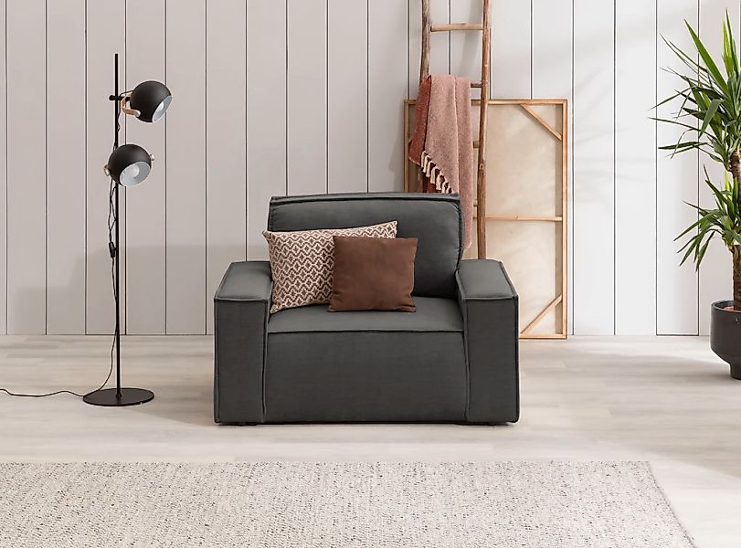 Home affaire Sessel "SHERWOOD, Love-Seat in 3 Stoffarten verfügbar" passend günstig online kaufen
