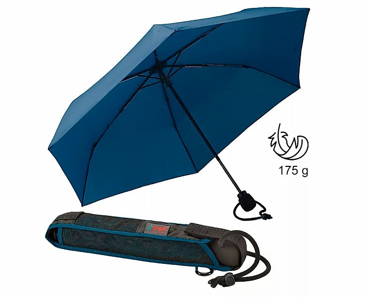 EuroSCHIRM Taschenregenschirm "light trek ultra, marine", besonders leicht, günstig online kaufen