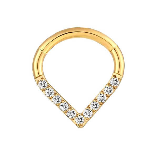 Karisma Schmuck Nasenpiercing Titan Hinged Nasenring günstig online kaufen