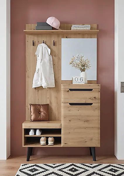 INOSIGN Garderobenschrank "Torge" im schönen Scandi Look günstig online kaufen